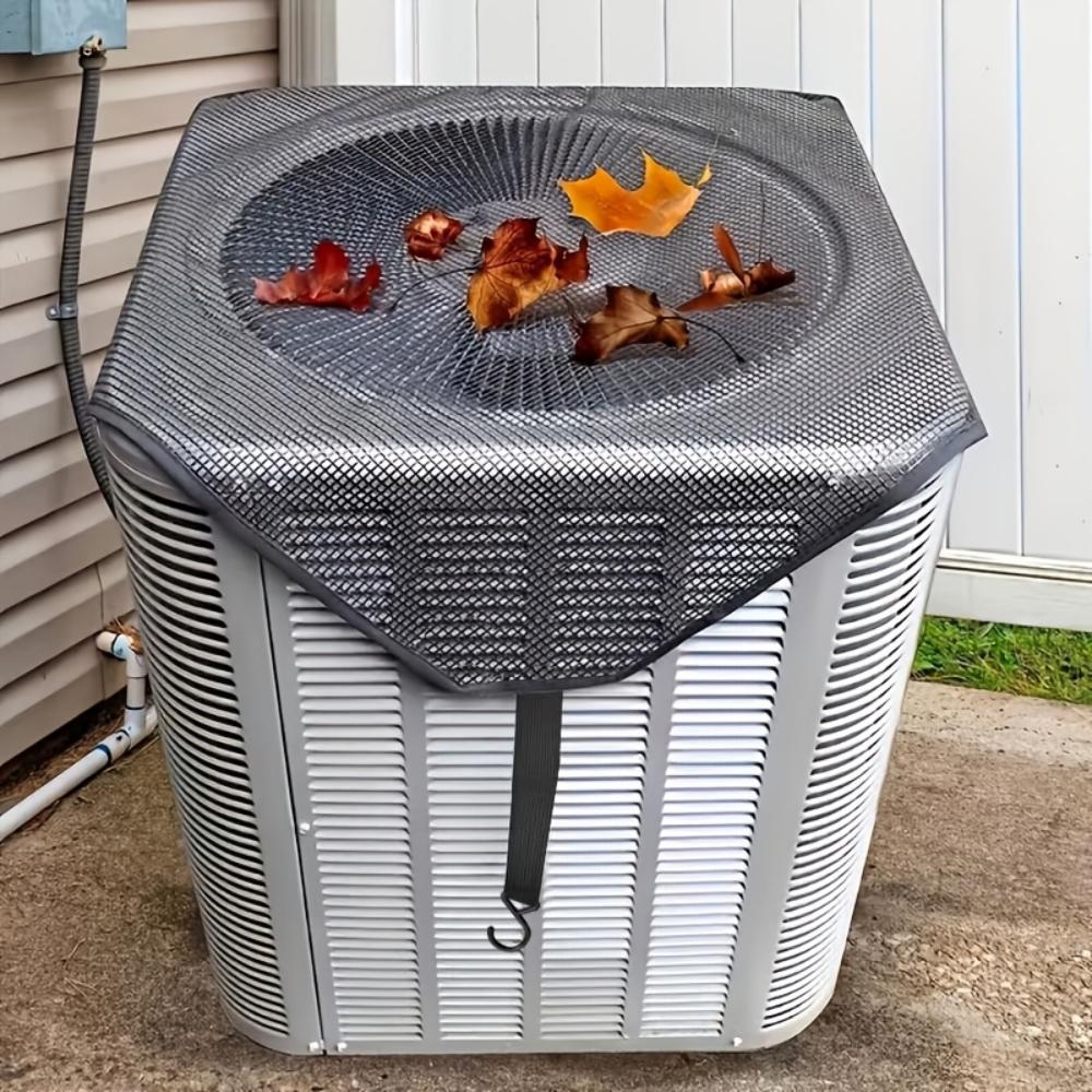 Outdoor Machine Protective Cover, Ventilation Net To Block Fallen Leaves Electrical Appliances, Outdoor Machine Protective Net