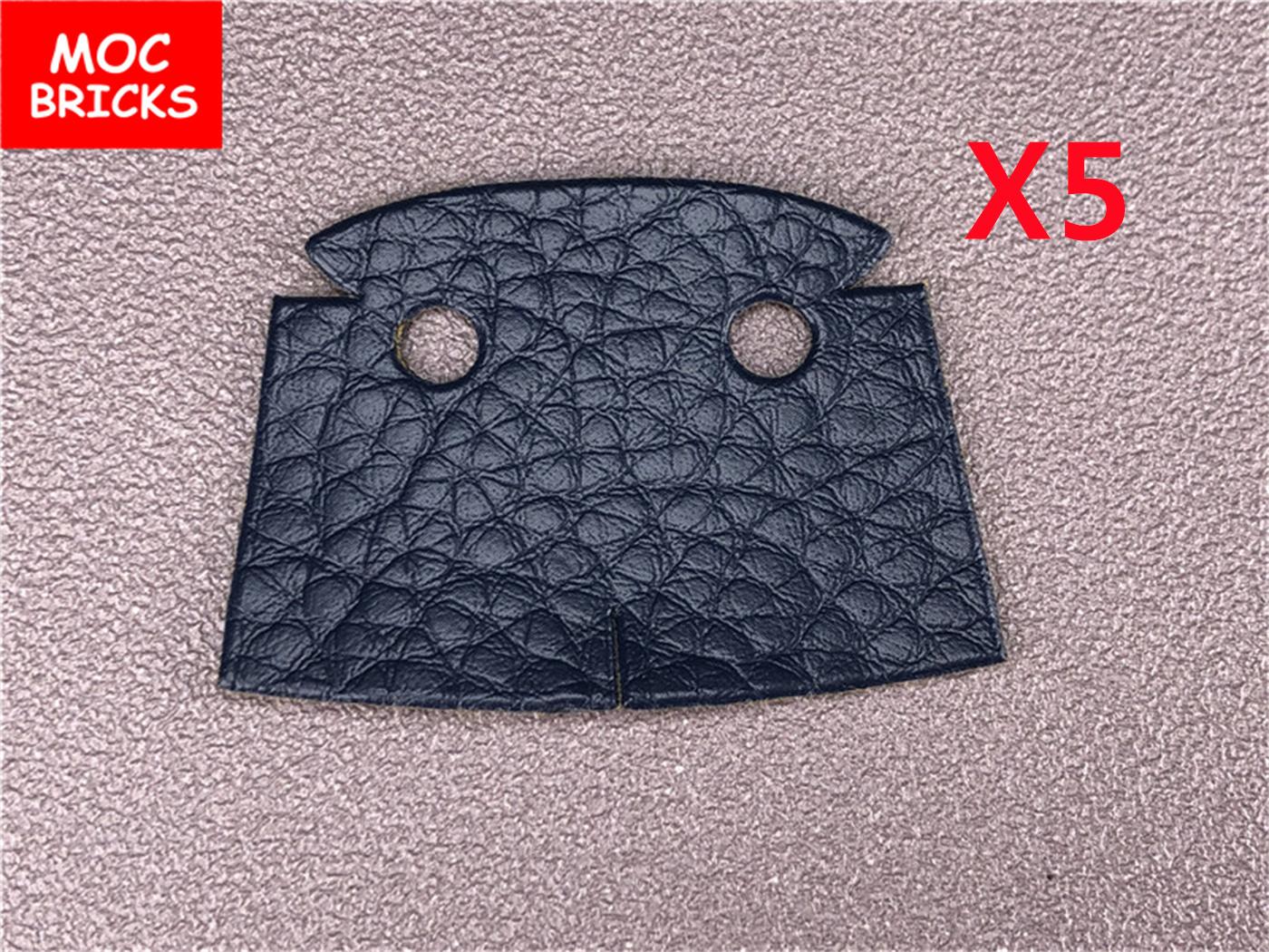 MOC Bausteine DIY Figur Körperbekleidung Künstlicher Umhang Soldatenumhang Pädagogische Konstruktionsbausteine Spielzeug ideal für Kinder Geschenke