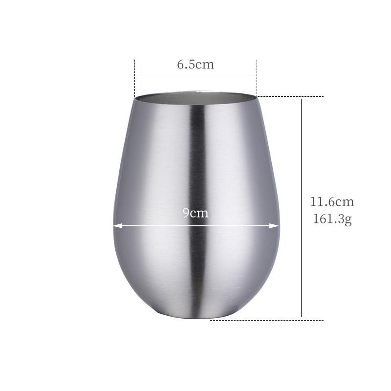 304 stainless steel beer glass, Korean restaurant, restaurant, cold drink glass, bar, anti drop, colorful glass, juice drinking glass