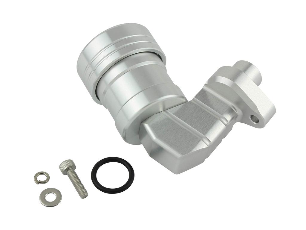 POSH FAITH Motocyklové díly Billet Zadní hlavní nádrž Typ 2 Stříbrná NSR50 NSR80 NSF100 25° 500059-13