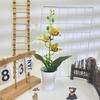 Orchid Artificial Plant For Wedding Decor With Realistic Design For Photography And Home Display