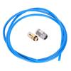 3D Printer Remote Nozzle Set Dark Blue PTFE Feeding Tube Corrosion Resistance Insulation