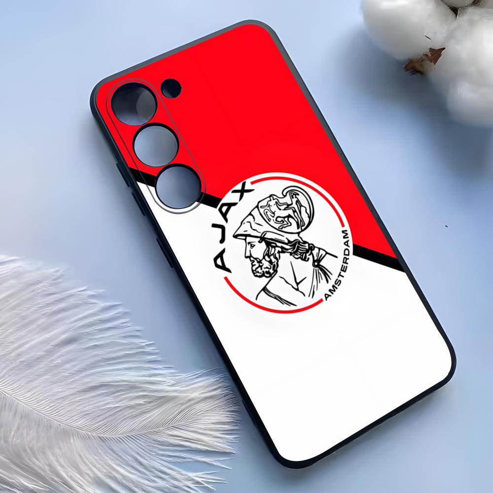 Módní pouzdro na telefon s logem AFC A-Ajax pro Samsung S25 Ultra S24 S23 S22 S21 S20 Plus Fe Galaxy A54 A53 A34 A25 Silikonový kryt