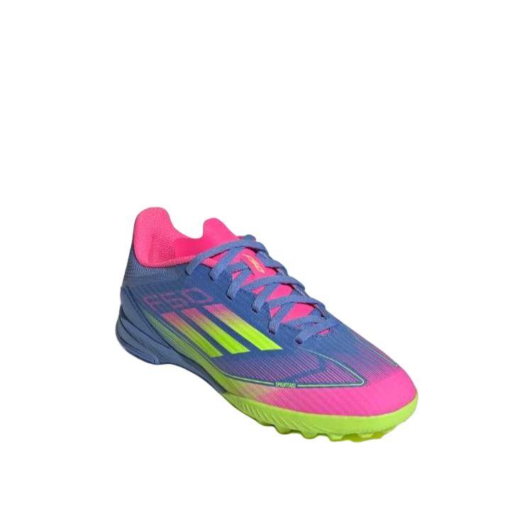 Adidas F50 League Abrasion Resistant Low top Kids' Soccer Shoes Blue Kids' IE3754