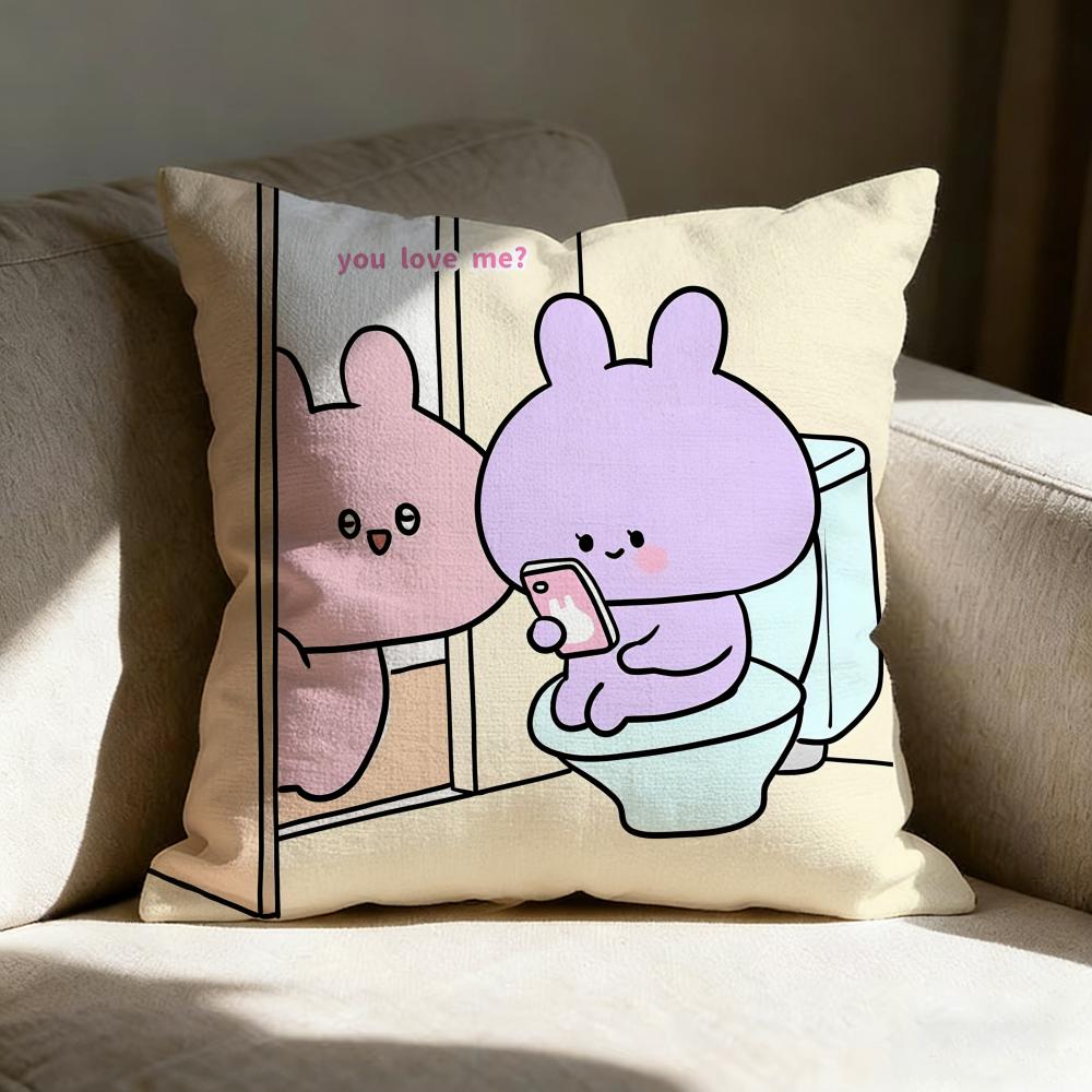 A-aSAMIMICHAN Music Anime Pillow Case Pillowcase, Double-sided Printed, Sofa Cushion, Bedroom Headboard Pillow