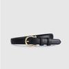 Women's Exquisite Style Genuine Leather Belt with French Gold Buckle – Versatile and Luxurious.