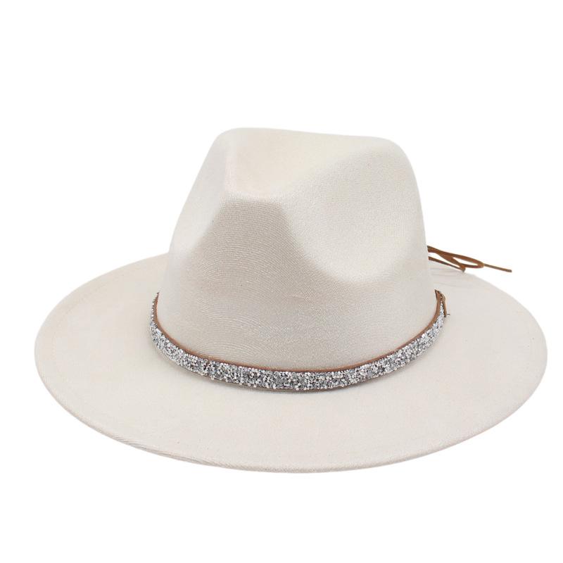 Stereoscopic Stage Performance Props Hat Cowboy Hat Felt Hat Retro Outdoor Jazz Hat