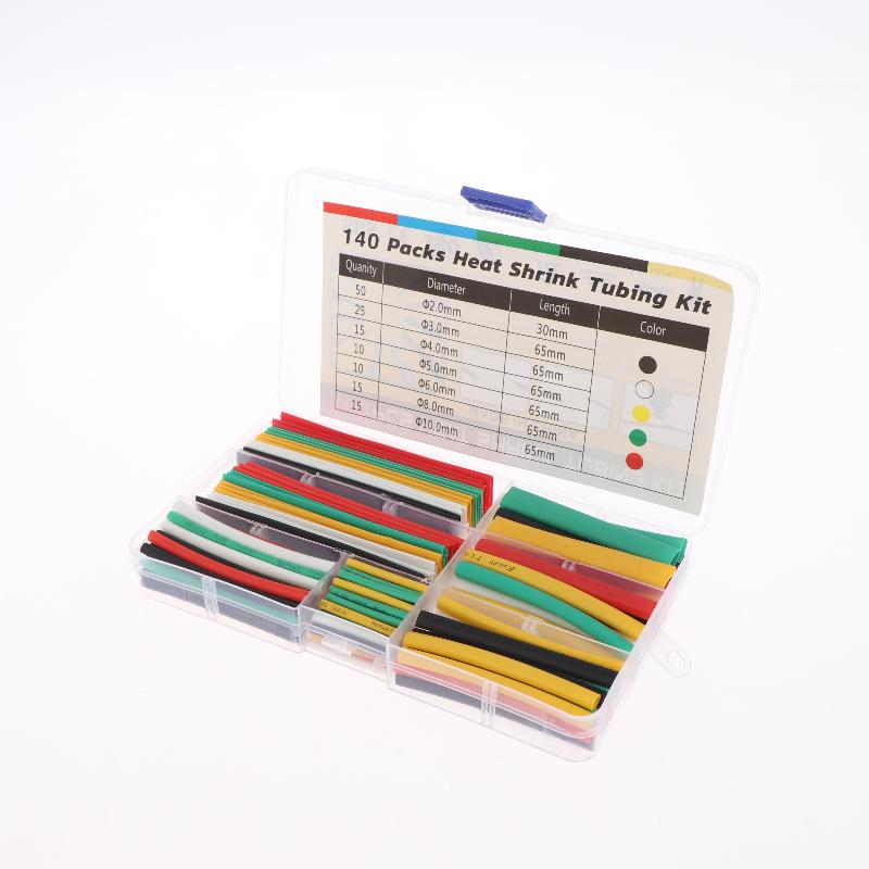 1 Set Elektrische Isolatie Krimpkous Kit Eventronic Elektrische Draad Kabel Wikkel Assortiment Krimpkous 2:1