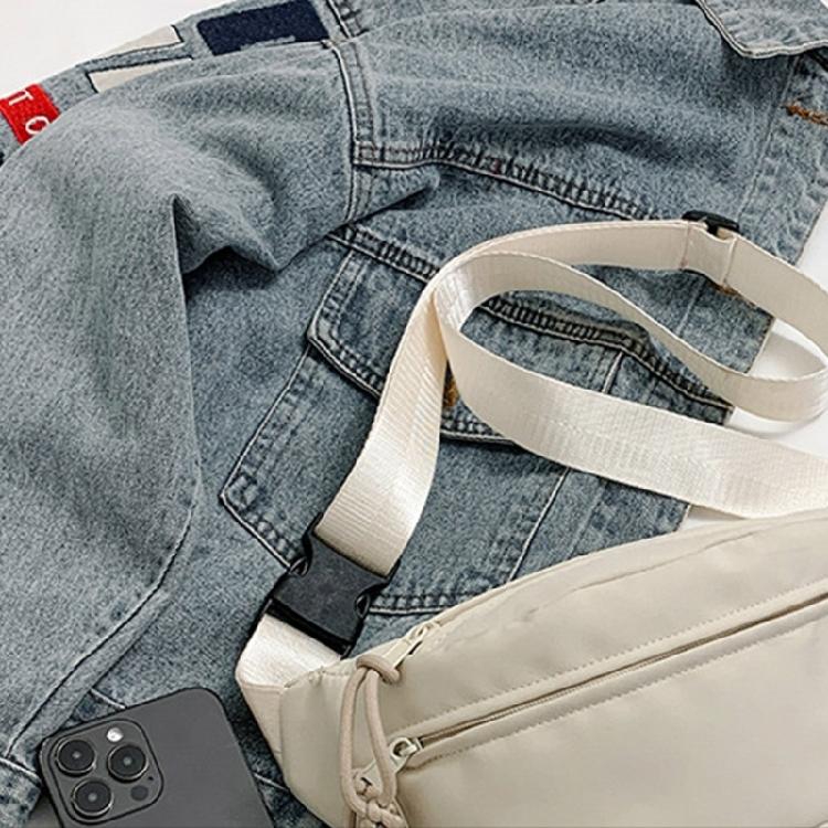 Crossbody Fanny Pack Chest Bag Belt Bag with Adjustable Strap for Men and Women