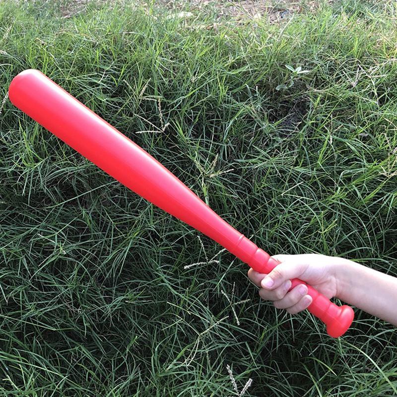 Set de Béisbol de Plástico 2 Piezas Bate de Béisbol Colorido con Pelota Diversión al Aire Libre Entrenamiento de Béisbol Juegos Deportivos en el Patio Trasero Regalo Niños Niñas Zyf