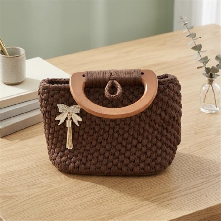 Bag Making Supplies Bag Accessories Leather Bag Bottom Shaper Bag Handle Charm for DIY Crocheted Purse Making Repairing