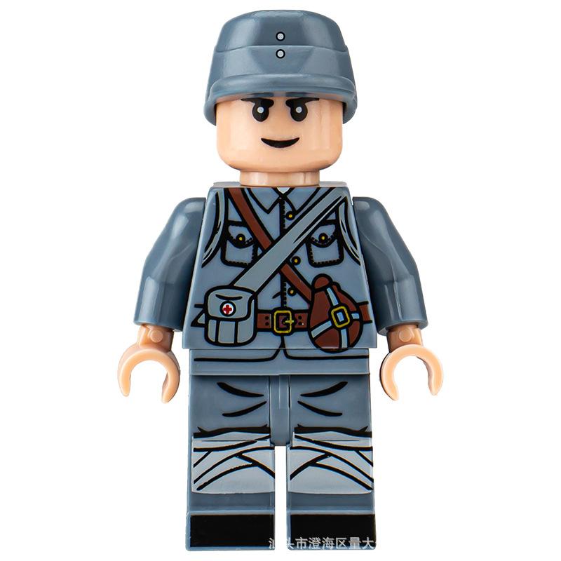 Military Building Block Doll Collection Series Building Block Children'S Toy Assembly