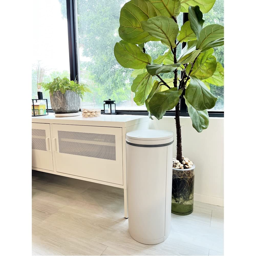 DEO PAIL Diaper Disposal Comes with 1 Dedicated for Babies and Elderly Light Gray Bin, 21L, Cassette, Odor-resistant, Deodorizing, Antibacterial,