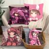 Gun G-Gale Online Anime Kuddfodral Heminredning Pläd för Soffa Säng Bil Rumsdekor Presentidé