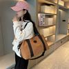 New Suede Travel Handbag Women'S Portable Sports And Fitness Bag Men'S Large Capacity Fashionable Short Distance Travel Totes