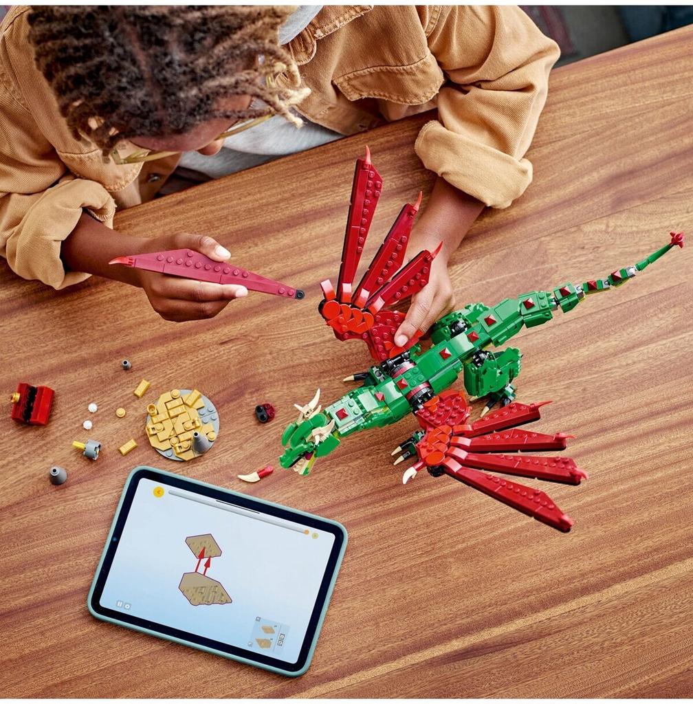 LEGO конструктор Creator – украшение 3 – в – 1 – Зеленый дракон (31161)