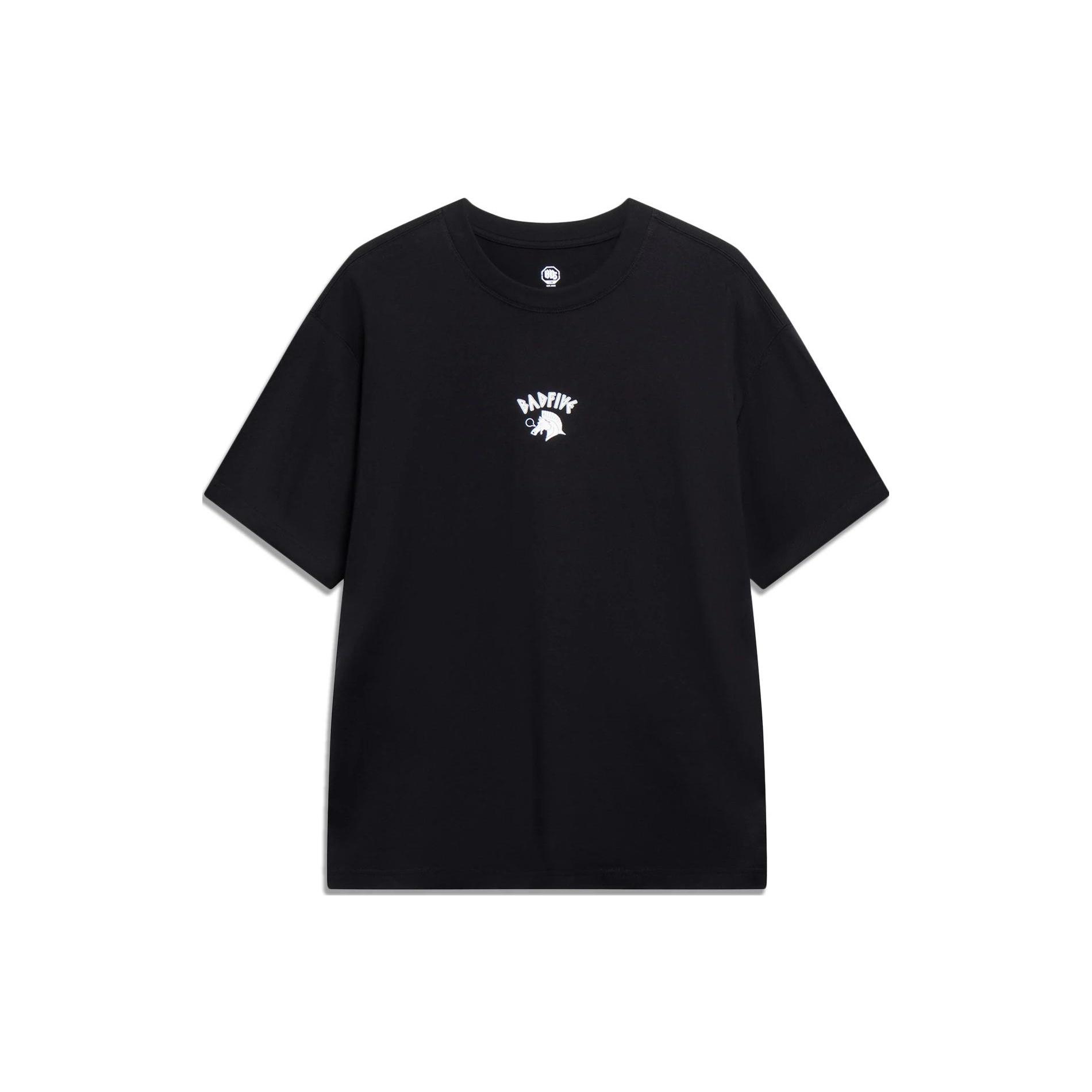 Li-Ning BadFive Graphic T-shirt Black Men s AHST285-4 L