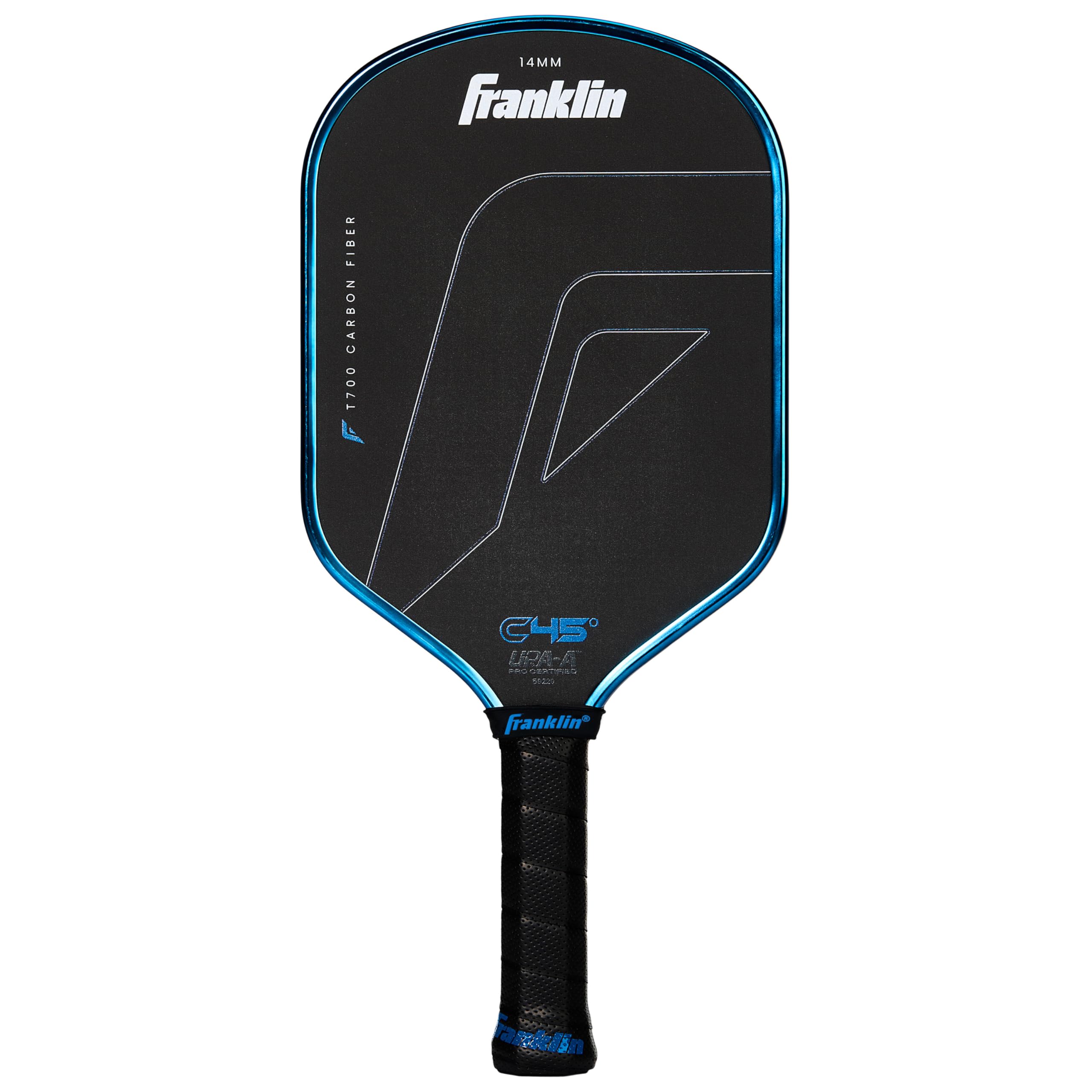 Franklin C45° CARBON PADDLE HYBRID 14mm BLUE pickleball paddle синий