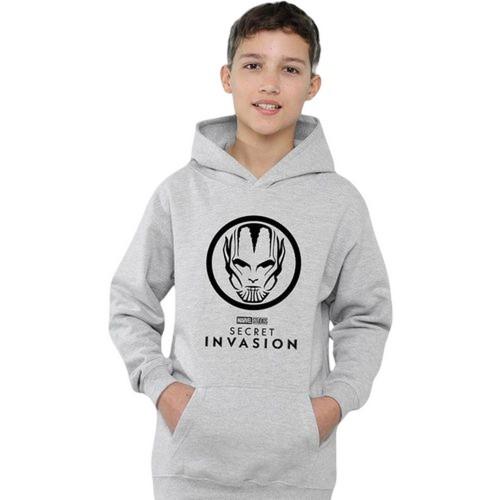 Secret Invasion Childrens/Kids Mono Badge Pull Over Hoodie