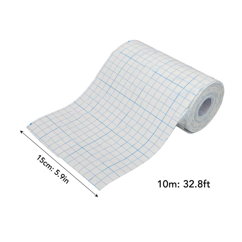 Adhesive Bandage Stretchy Breathable Cuttable Dressing Tape Roll for Wound Post Surgery Care White