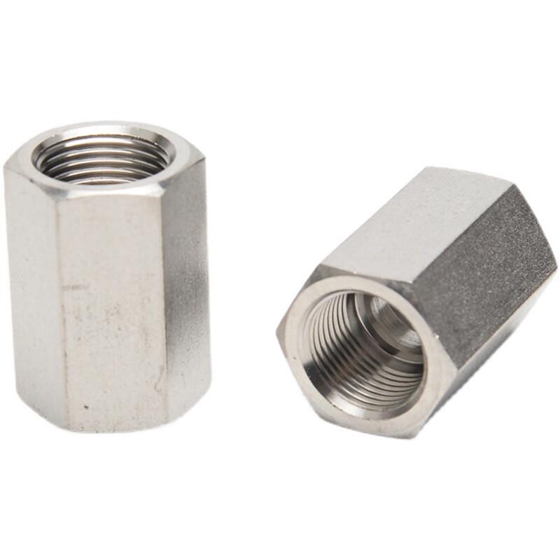 Stainless Steel High-Pressure Straight Female Thread Pipe Connector