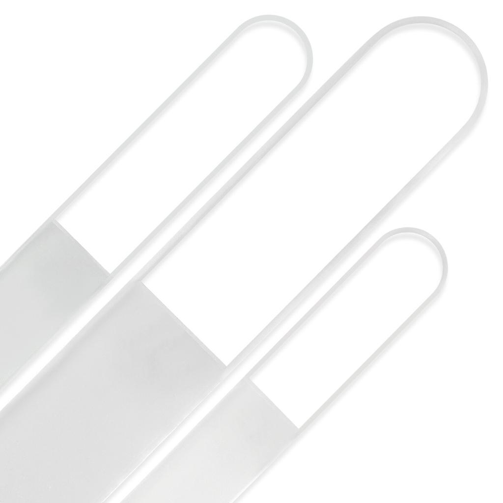 Lot de 3 limes à ongles en verre T-BMS