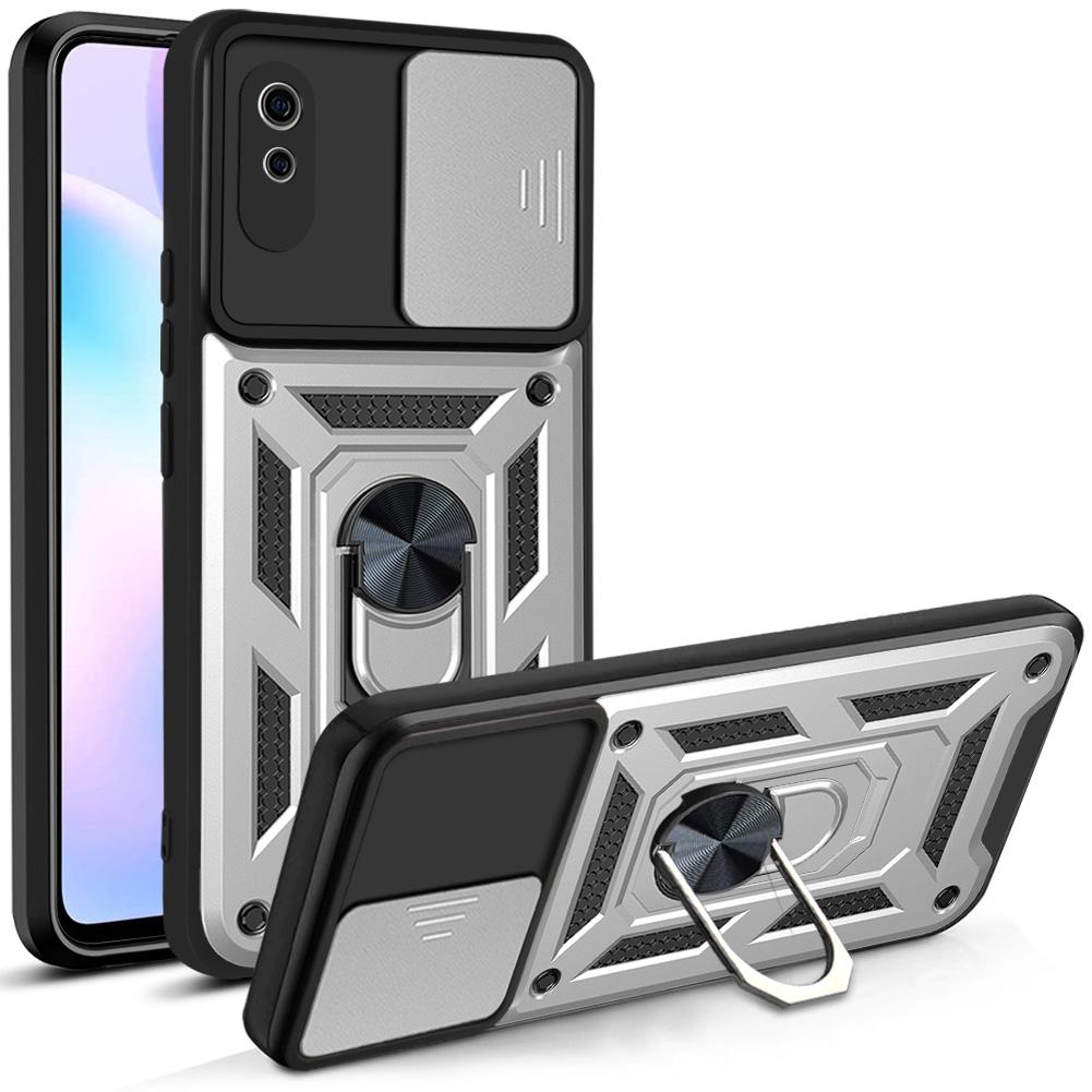Θήκη για Xiaomi Redmi 9A, Προστατευτική Κάμερα, Αντικραδασμική Θήκη Αυτοκινήτου, Δαχτυλίδι για Xiaomi Redmi 9AT, Redmi 9AT 9A T