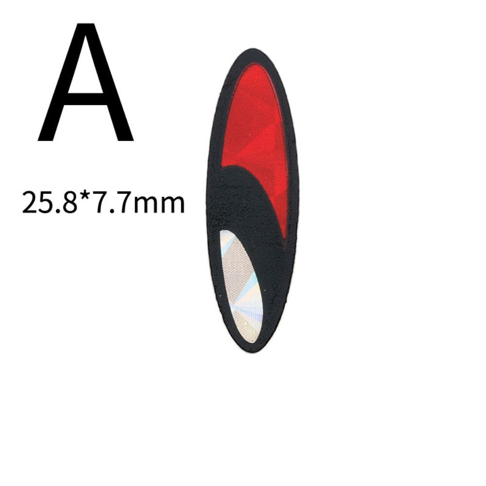 Flash Flat Fishing Lure Eyes Realistic Fake Bait Sticker Simulation Fisheye Fishing Tools