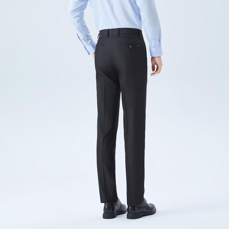 Septwolves Men's Rhino Pleat Cool-Touch Blend Business Casual Trousers