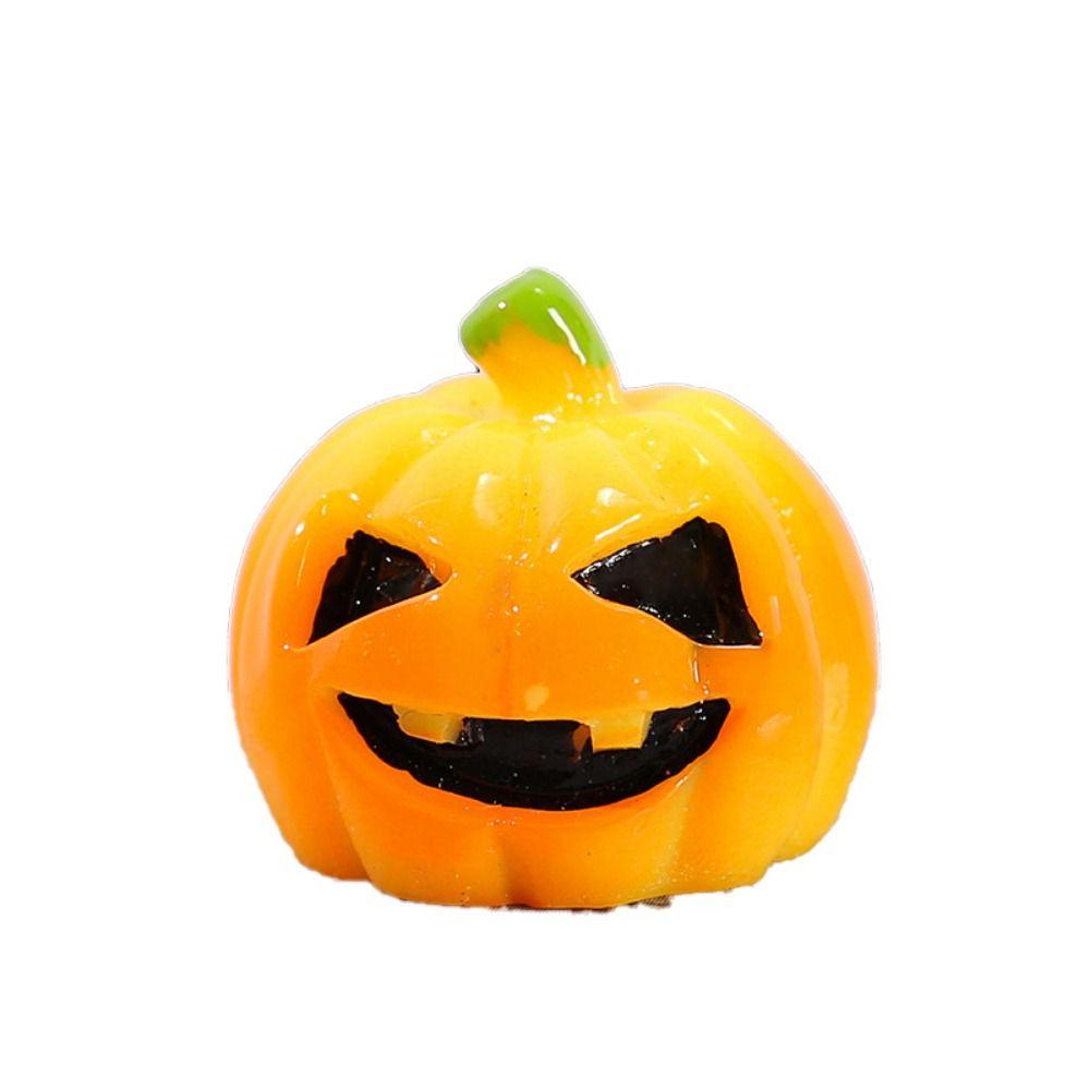 3D Halloween Small Ornament Mini Resin Halloween Ornament  Crystal Ball Accessories