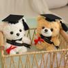 Cute Bear Plush Pendant 15cm Bear Pendant Toy Cute Graduation Bear Doll  Souvenir