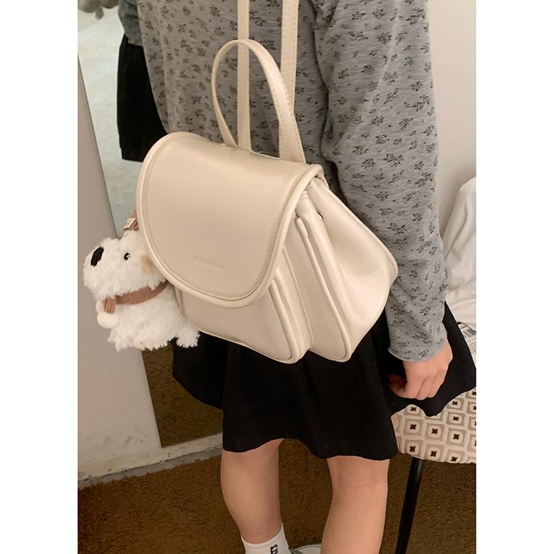 Niche design backpack bag women's 2025 summer new macaron college style handbag