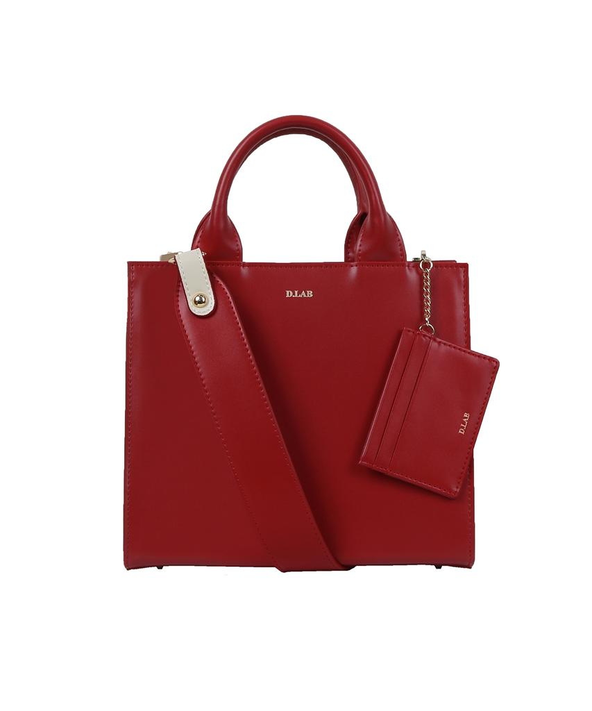 D.Lab Mari Bag Tote Bag - 4 Colors [Card Wallet + Contrast Strap]