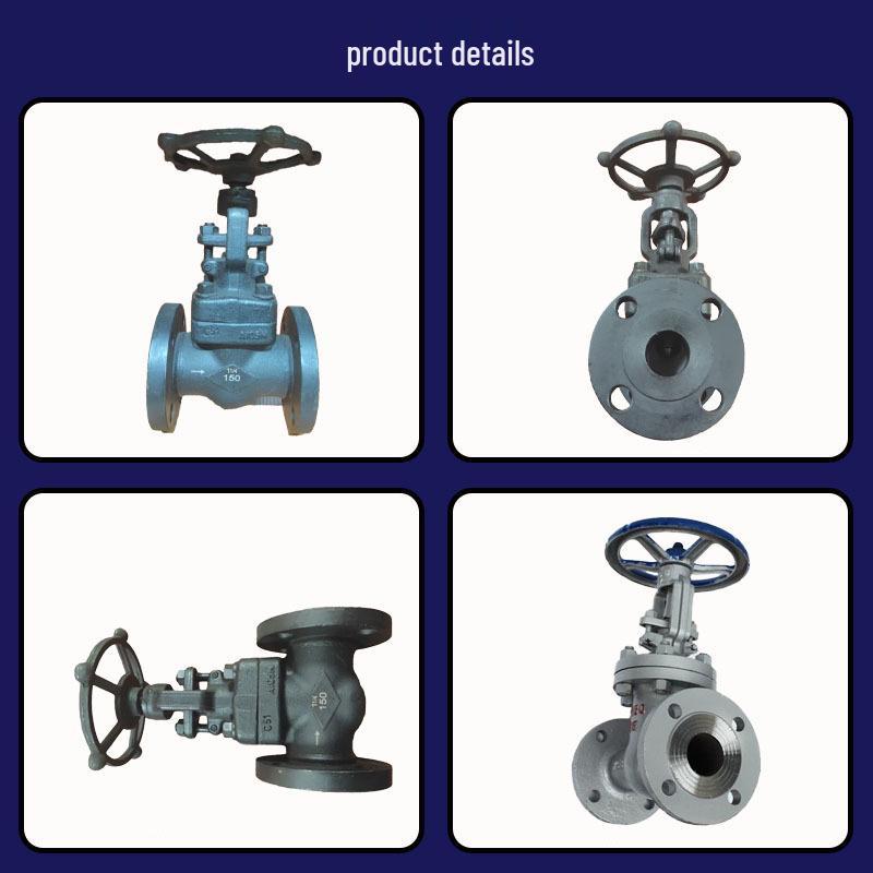 Z41H-150LB Forged Steel Stainless Steel 304 Hard Seal Rising Stem Flanged Gate Valve.