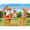 Sylvanian Families Family Trip Cute Ropeway Set Toy Dollhouse for Ages 3 and Up