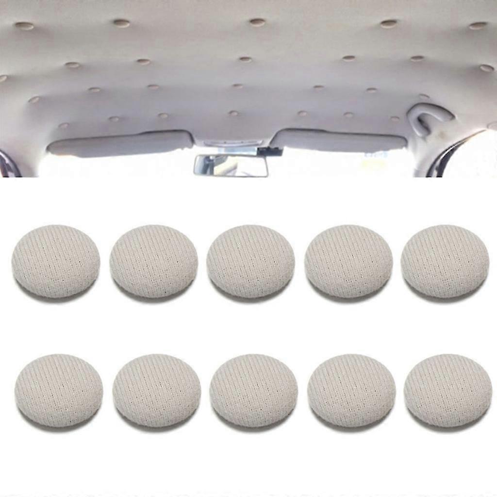 Universal Car Interior Roof Buckles Repair Kit Headliner Fixing Repair Button