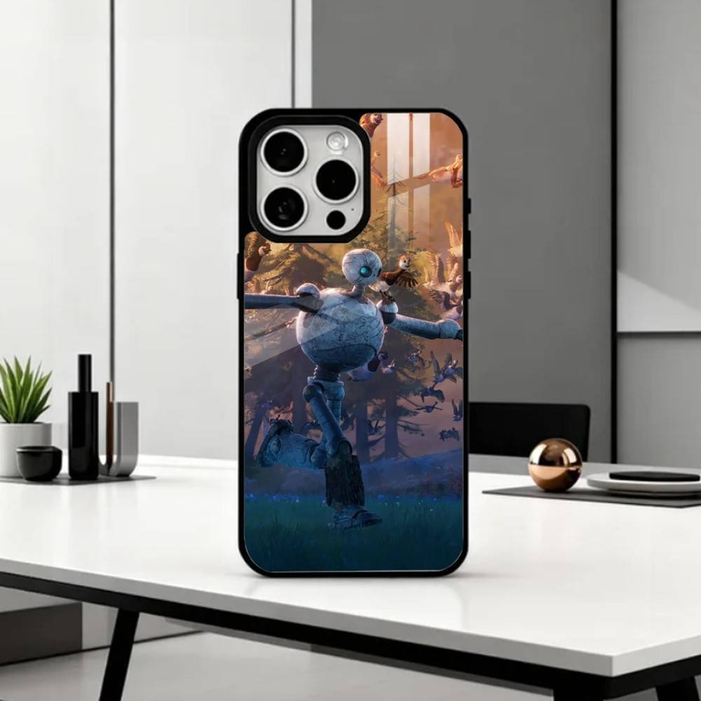 Cozy The W-Wild Robot Phone Case For iPhone17,16,15,14,13,12,11 Plus,Pro Max Magnetic For Magsafe Wireless Charging