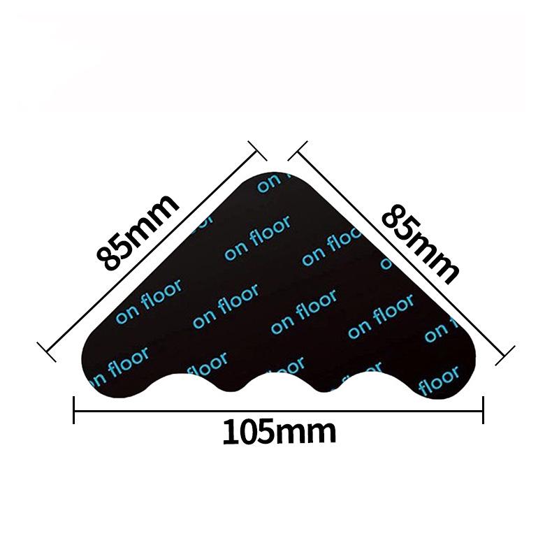 TEMU Xiyin Seamless Non-slip Carpet Fixing Tape - Reusable, Washable Double-sided PU Sticker