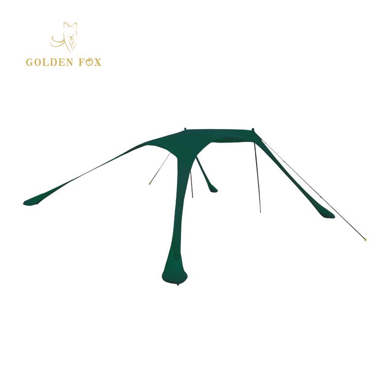 Golden Fox Outdoor Beach Canopy: Lycra Fabric UV50 Sun Protection Tent