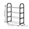4 Floor Assembly Creative Home Shoe Rack Dormitory Door Storage Rack Storage Shoe Cabinet Components For Home Supplies
