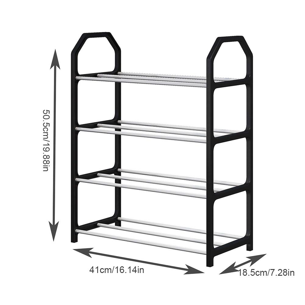 4 Floor Assembly Creative Home Shoe Rack Dormitory Door Storage Rack Storage Shoe Cabinet Components For Home Supplies