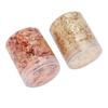 2pcs 5g DIY Gold Flakes Nail Art Decoration Gold Foil for Manicure Crafts Painting (Copper + Brass)