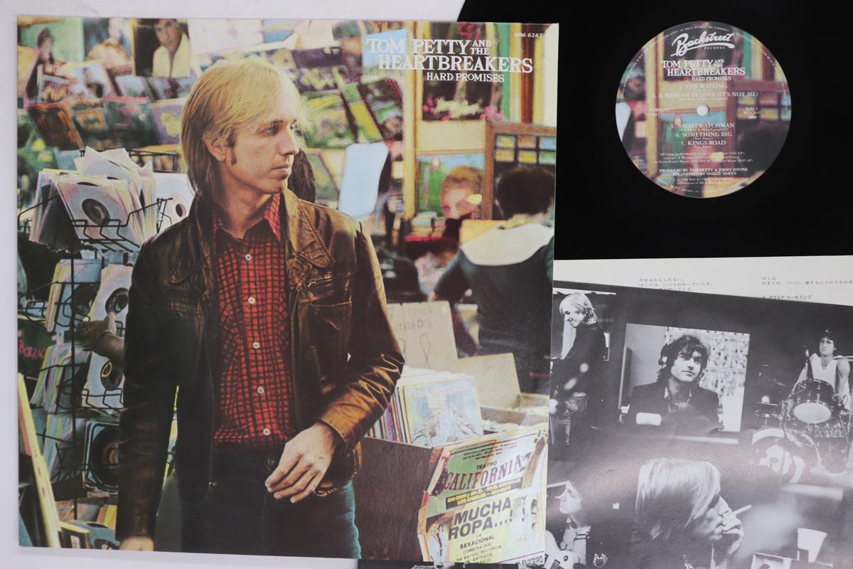 LP Record TOM PETTY  THE HEARTBREAKERS  Hard Promises VIM6247 BACKSTREET 1981 Japan Rock Used