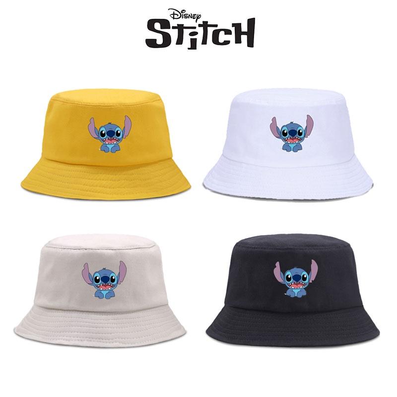 Disney Lilo And Stitch Stitch Pink Tie Dye Bucket Hat Uv Protection And Breathable Fabric