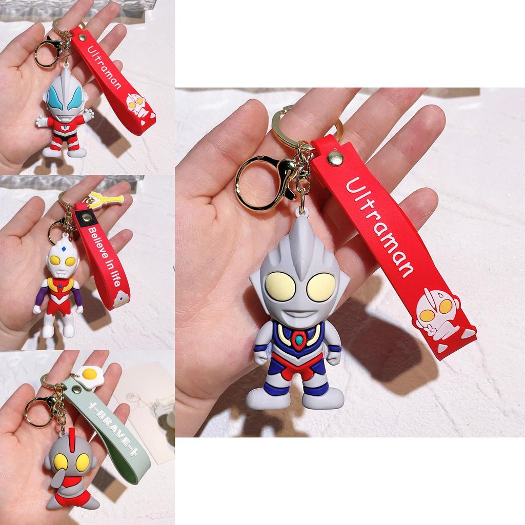 Cute Anime Keychain Gifts Silicone Material Perfect For Birthdays And Parties