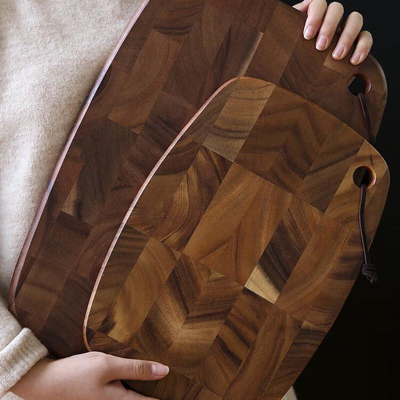 Miling Acacia Wood End-Grain Cutting Board