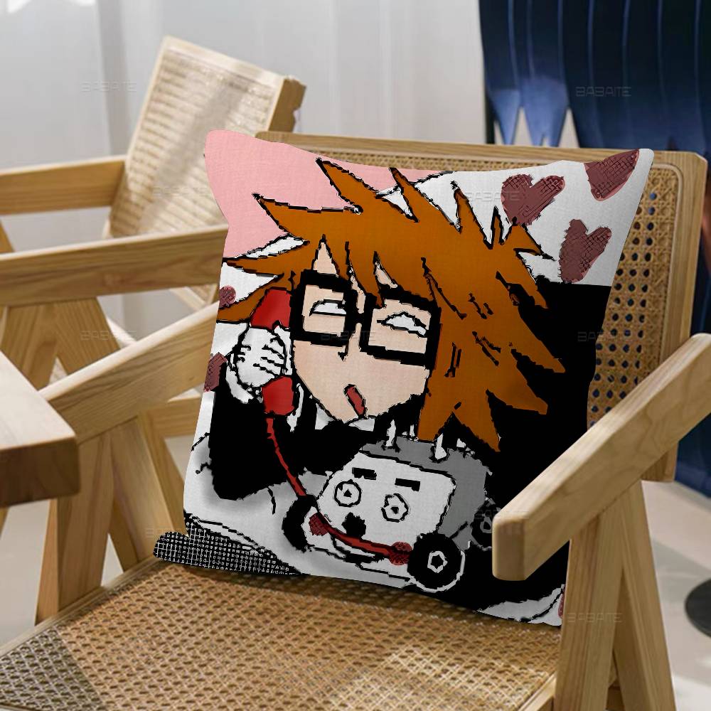 Ranfren Anime pillow cover sofa cushion cover home room decoration children gift