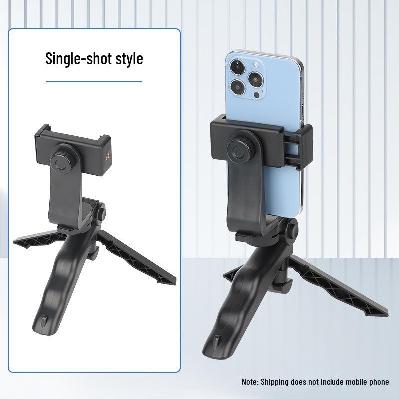 4S Auto Show & Outdoor Photography Tripod: Dual Phone Stand for Live Streaming and Desktop Shooting