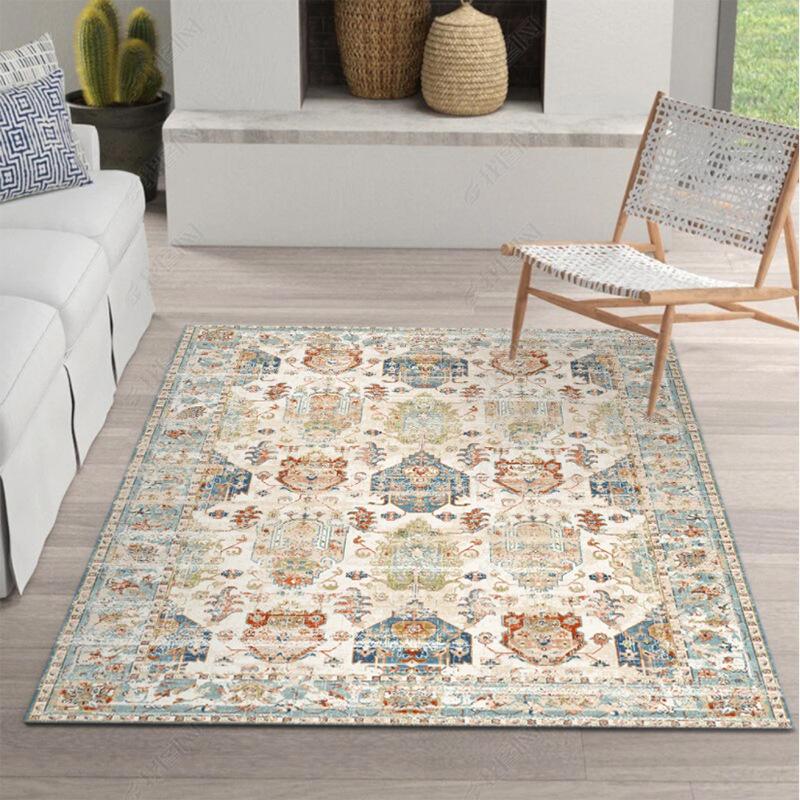 Nordic Ethnic Style Carpet Bedroom Sofa Tea Table Tatami Bohemian Home Living Room Carpet Floor Mat