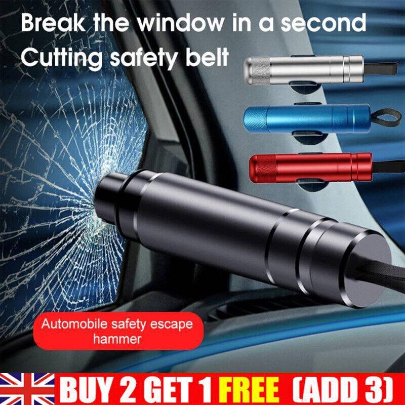 Tragbarer Sicherheits hammer aus Aluminiumlegierung für Auto-Fensterbrecher und Notausstiegswerkzeug Langlebiges und stilvolles Design